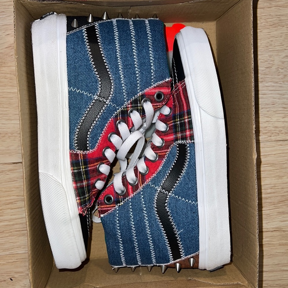 Vans sk8-hi tartan daze multiaciddye